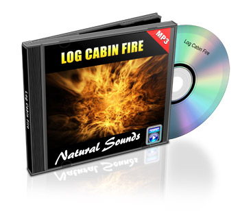 Now Age Books - SoundScapes Audio Tracks - Log Cabin Fire - nowagebooks.com